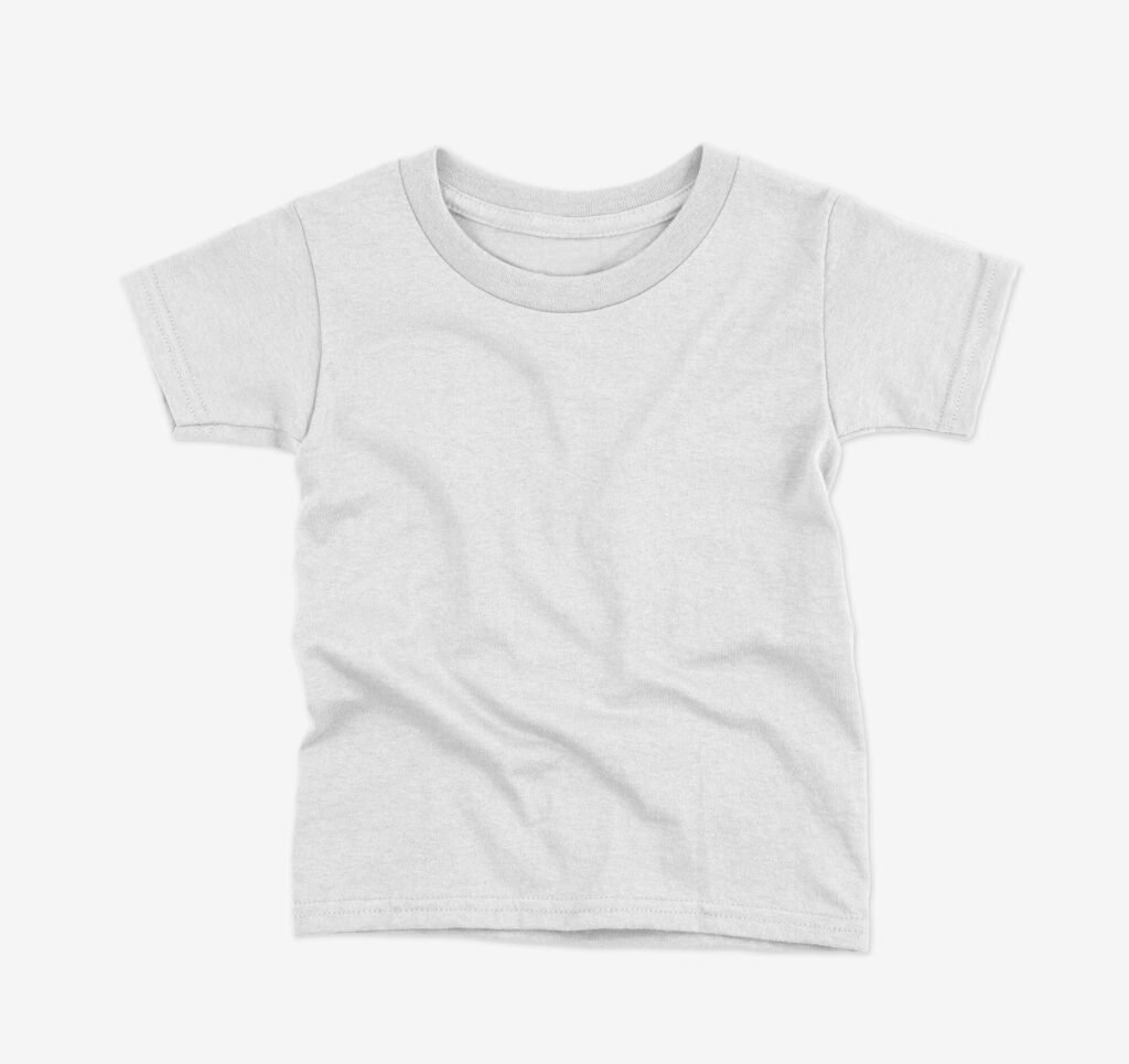 Blank Free Toddler T Shirt Mockup PSD Template