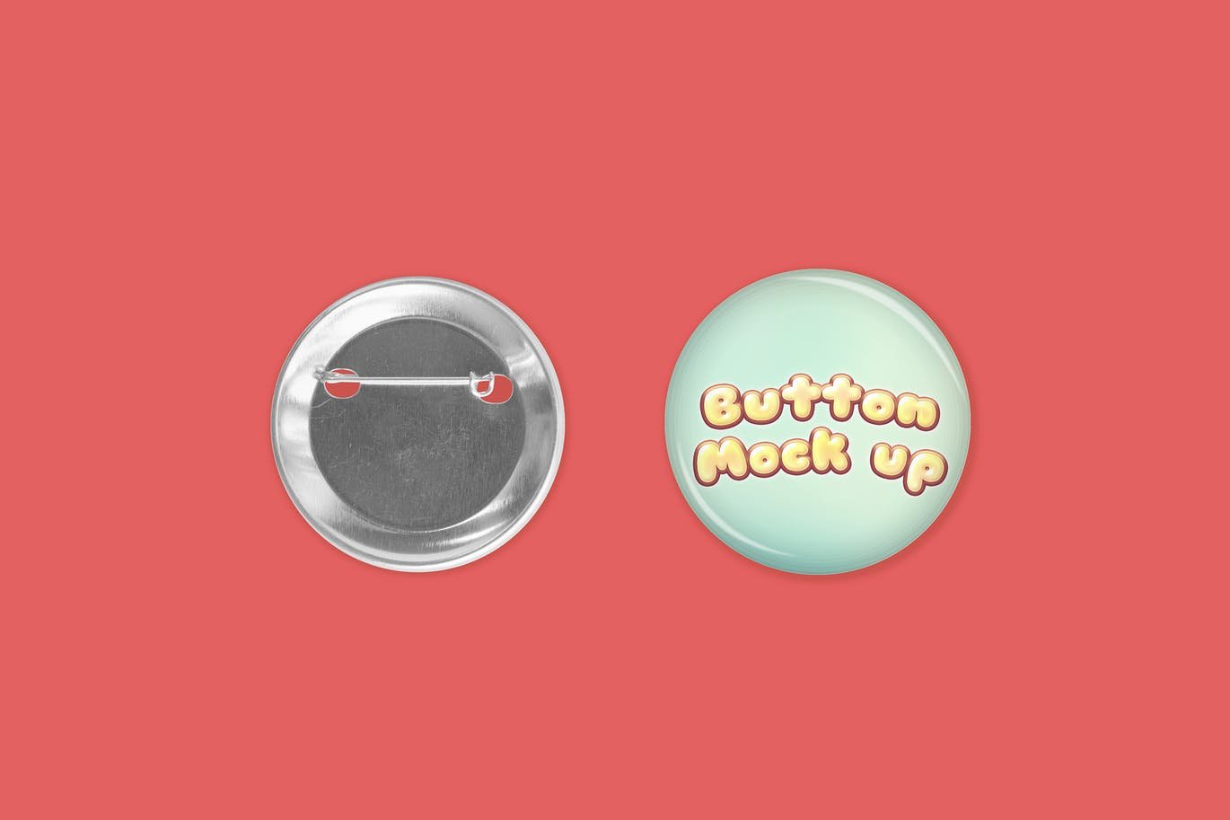 Button Template Mock Up