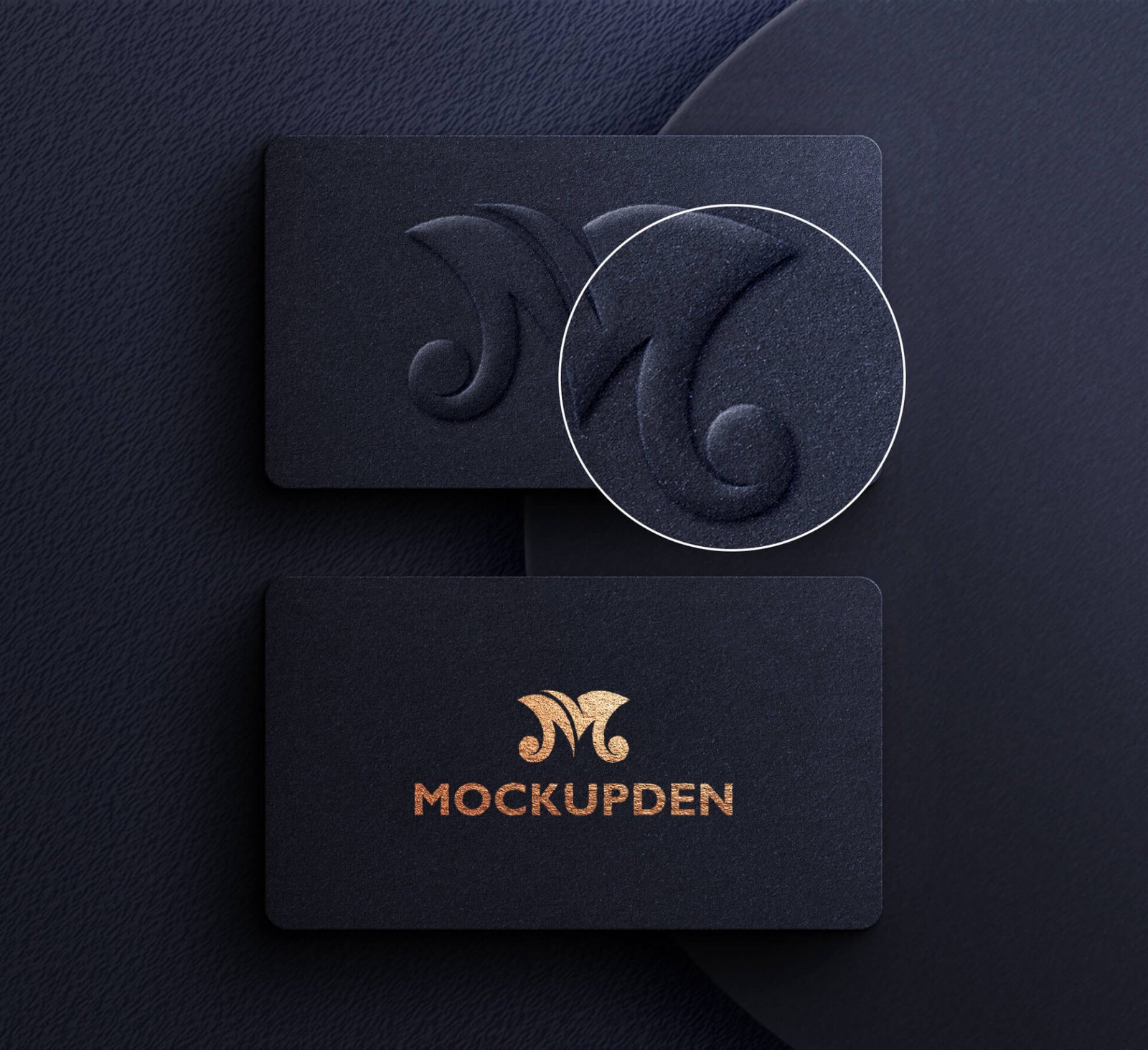 Free Business Card Logo Mockup PSD Template Mockupden