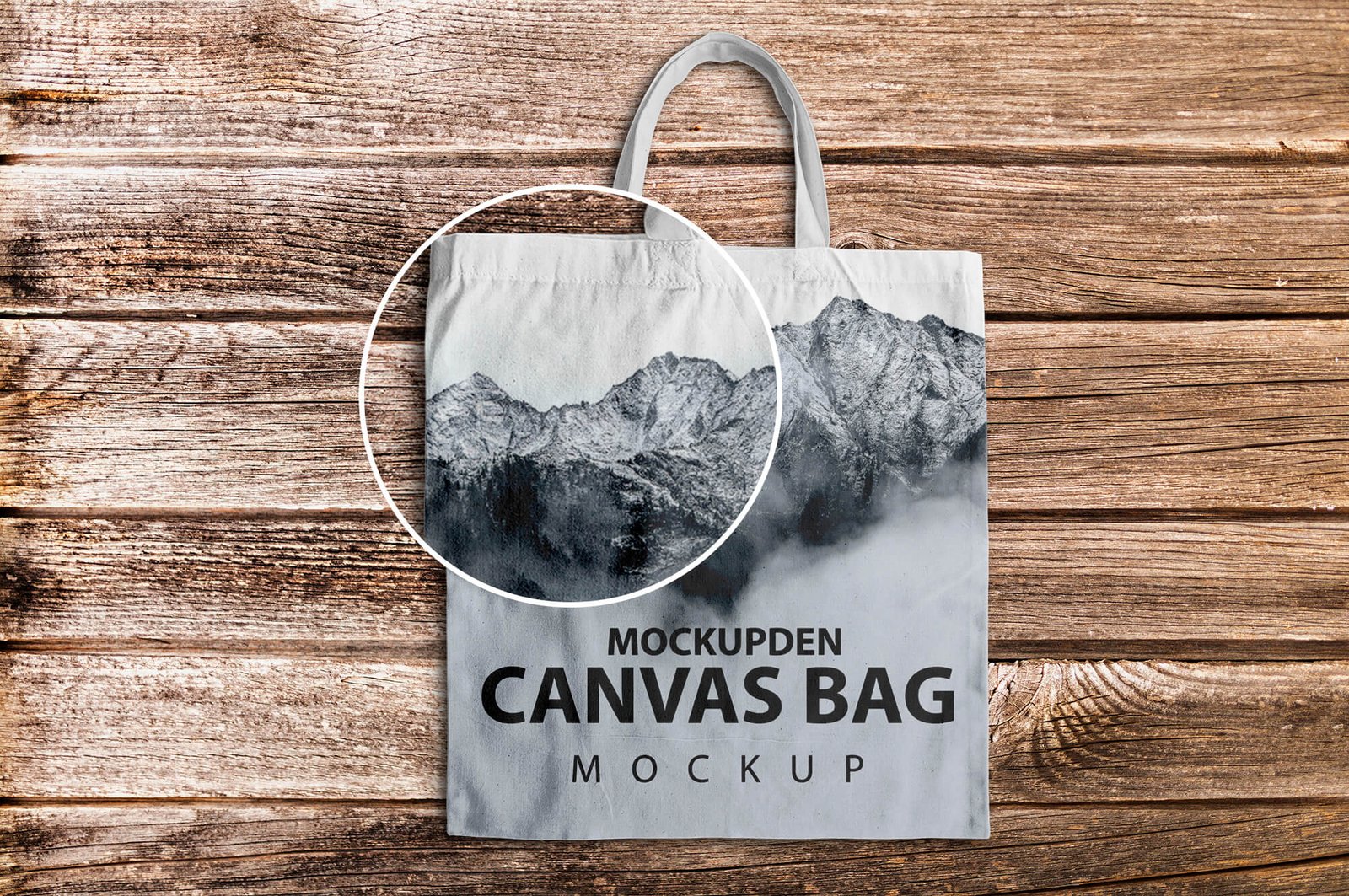 Free Canvas Bag Mockup PSD Template - Mockup Den