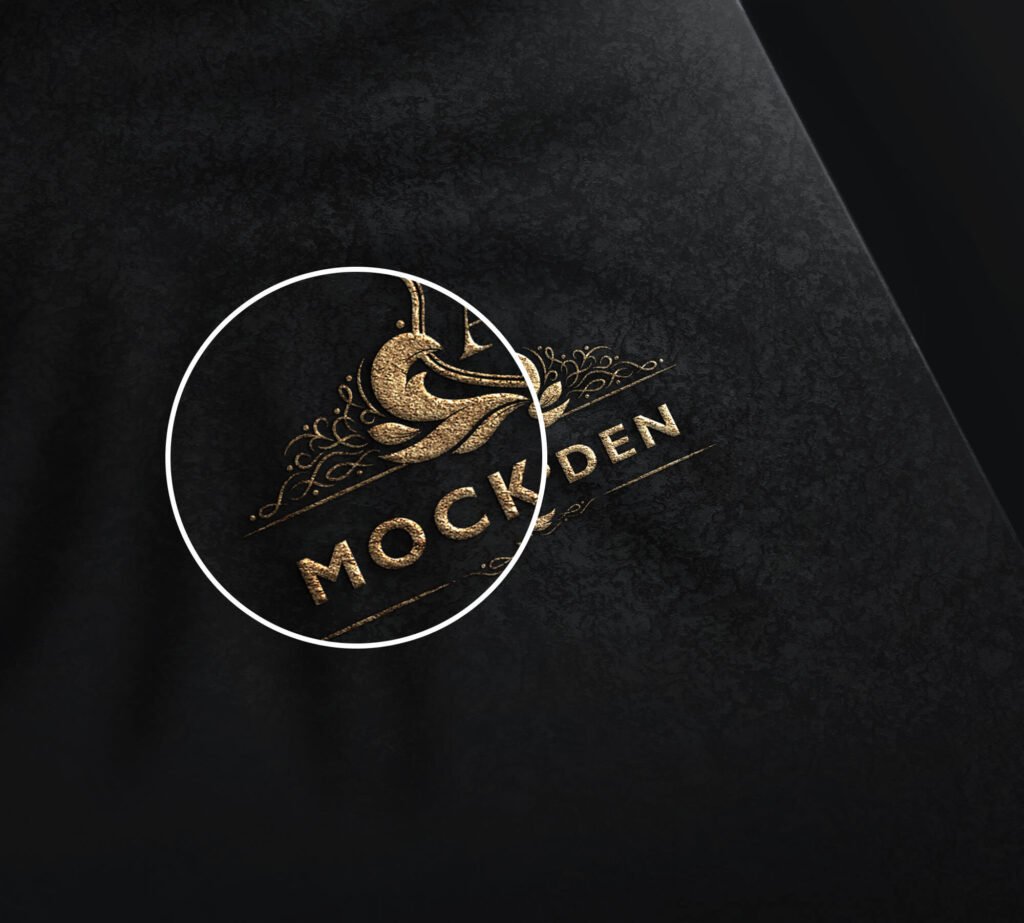 Free Logo Presentation Mockup PSD Template - MockupDen