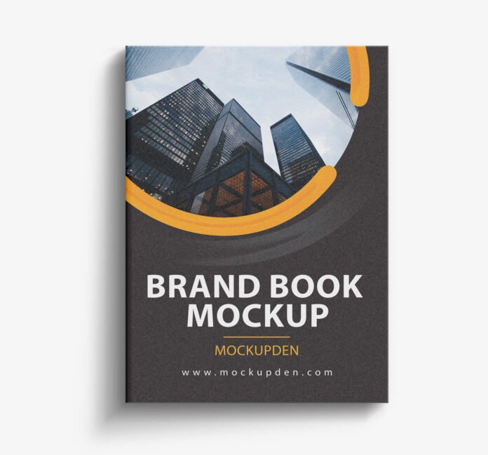 Download Free Brand Book Mockup PSD Template - Mockup Den