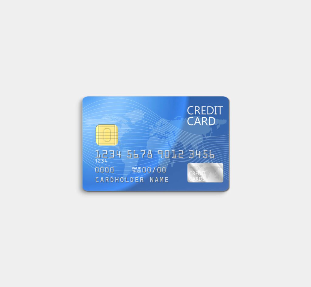 Design Free ATM Card Mockup PSD Template