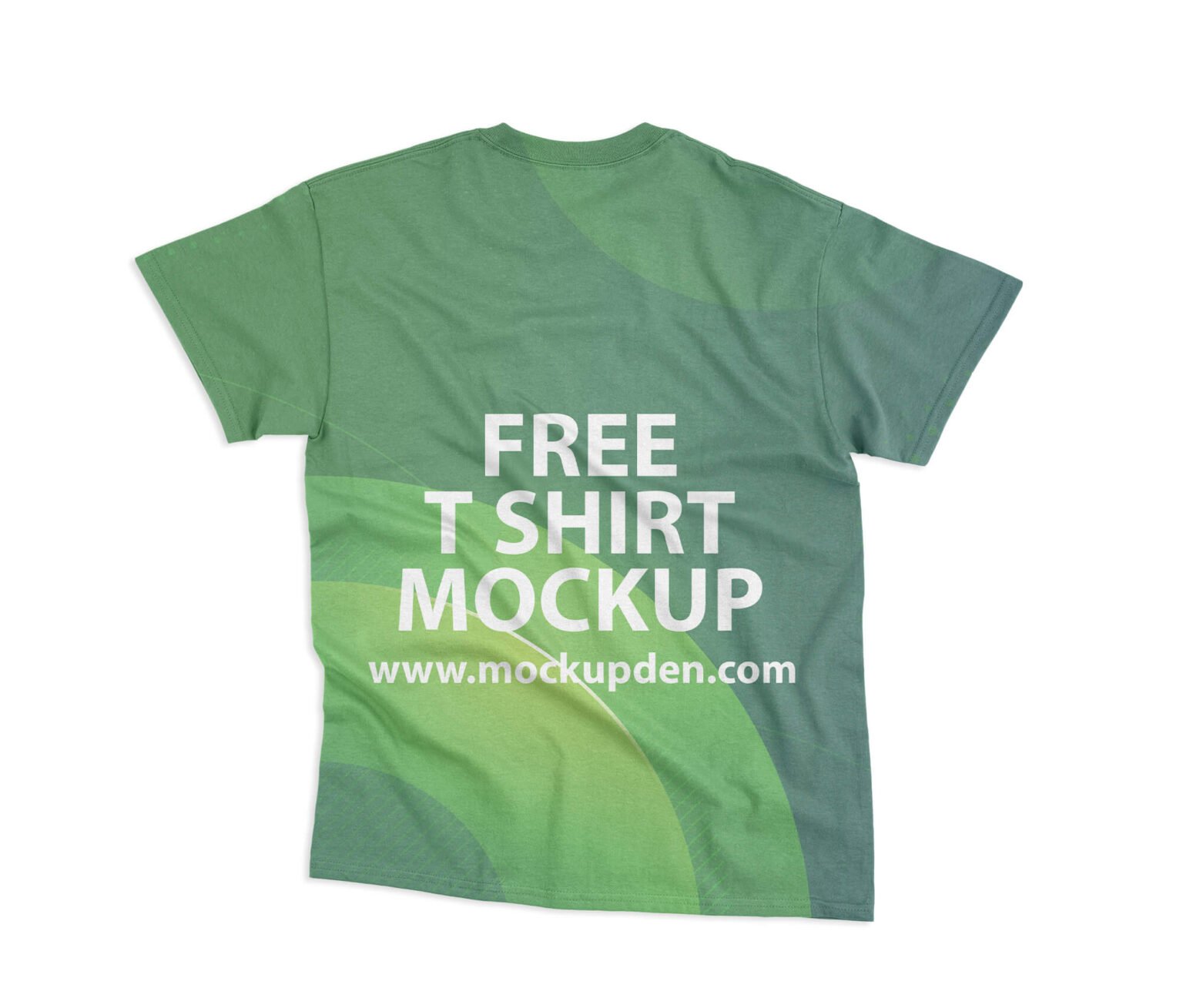 Free Green T Shirt Mockup Vol 2 PSD Template - Mockup Den