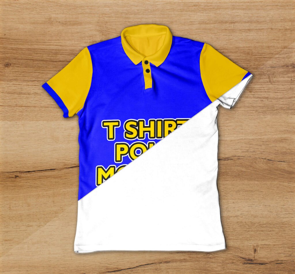 Download Free T Shirt Polo Mockup PSD Template - Mockup Den