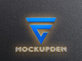 Free Branding Logo Mockup PSD Template