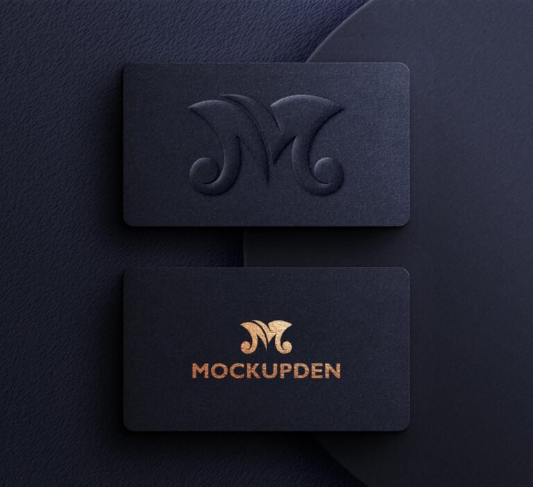 Free Business Card Logo Mockup PSD Template