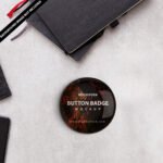 Free Button Badge Mockup PSD Template