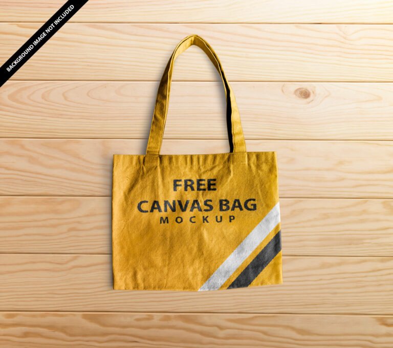 Free Canvas Bag Mockup Vol 2 PSD Template