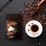 Free Coffee Pouch Mockup PSD Template
