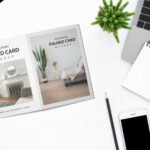 Free Folded Card Mockup PSD Template Free Folded Card Mockup PSD Template