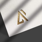 Free Logo Display Mockup PSD Template