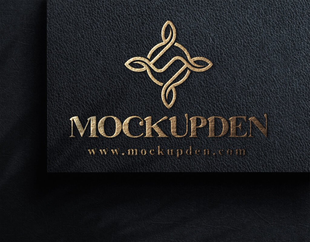 Free Logo On Paper Mockup PSD Template