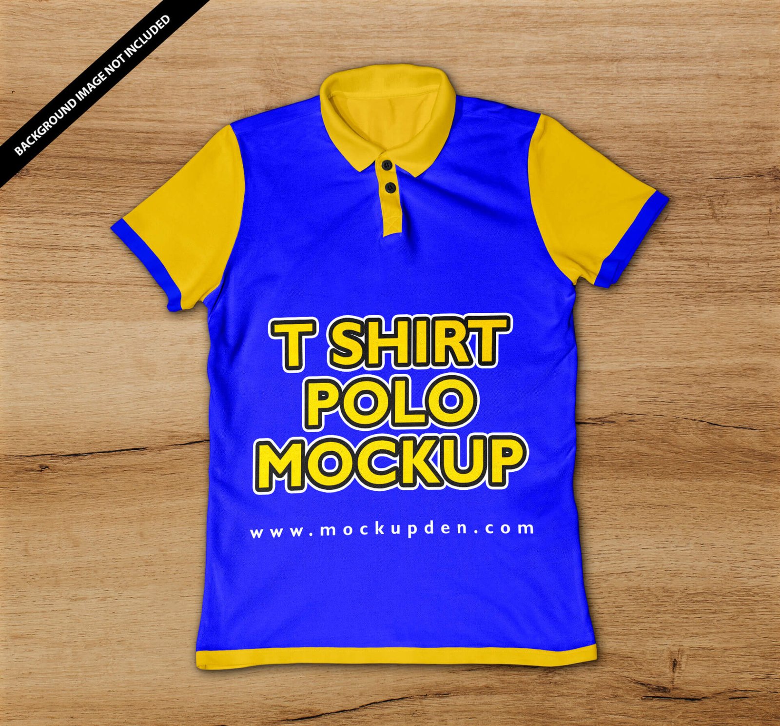 Download Free T Shirt Polo Mockup PSD Template - Mockup Den