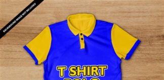 Free T Shirt Polo Mockup PSD Template