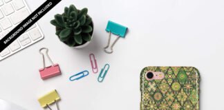 Free iPhone 7 Case Mockup PSD Template