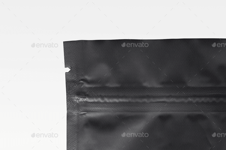 Plastic Pouch Bag Mockup