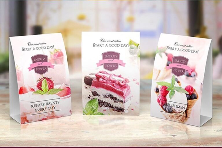 18+ Beautiful Tent Card Mockup PSD Templates Mockup Den