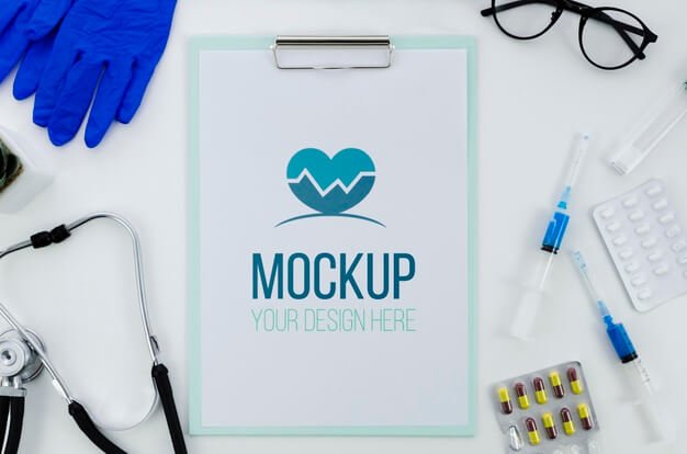 Download 12 Creative Free Clinic Mockup Psd Template For Presentation