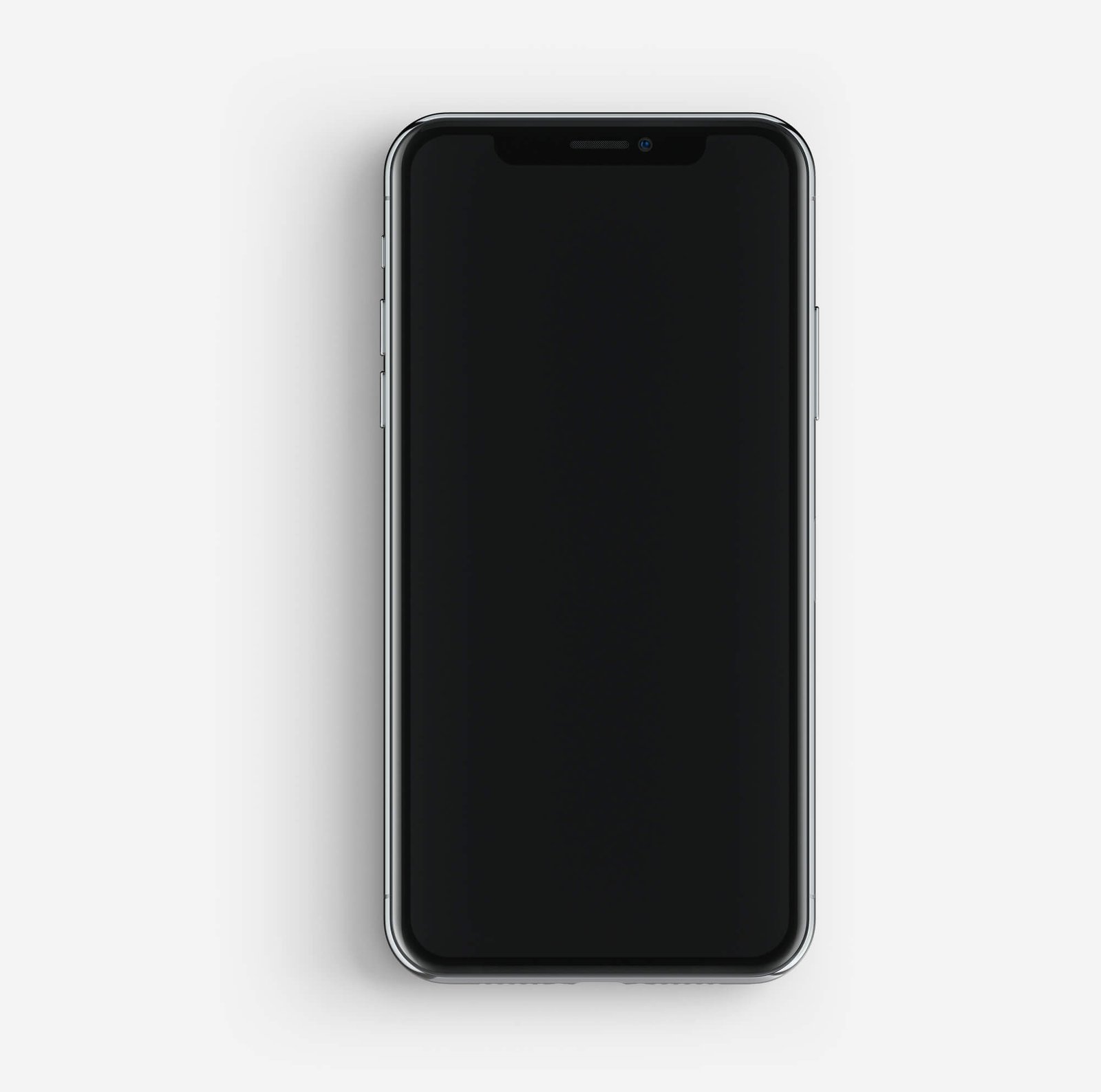 Free Black iPhone Mockup PSD Template - Mockup Den