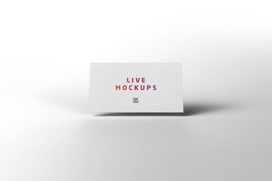 Animated Business Card Mock-up