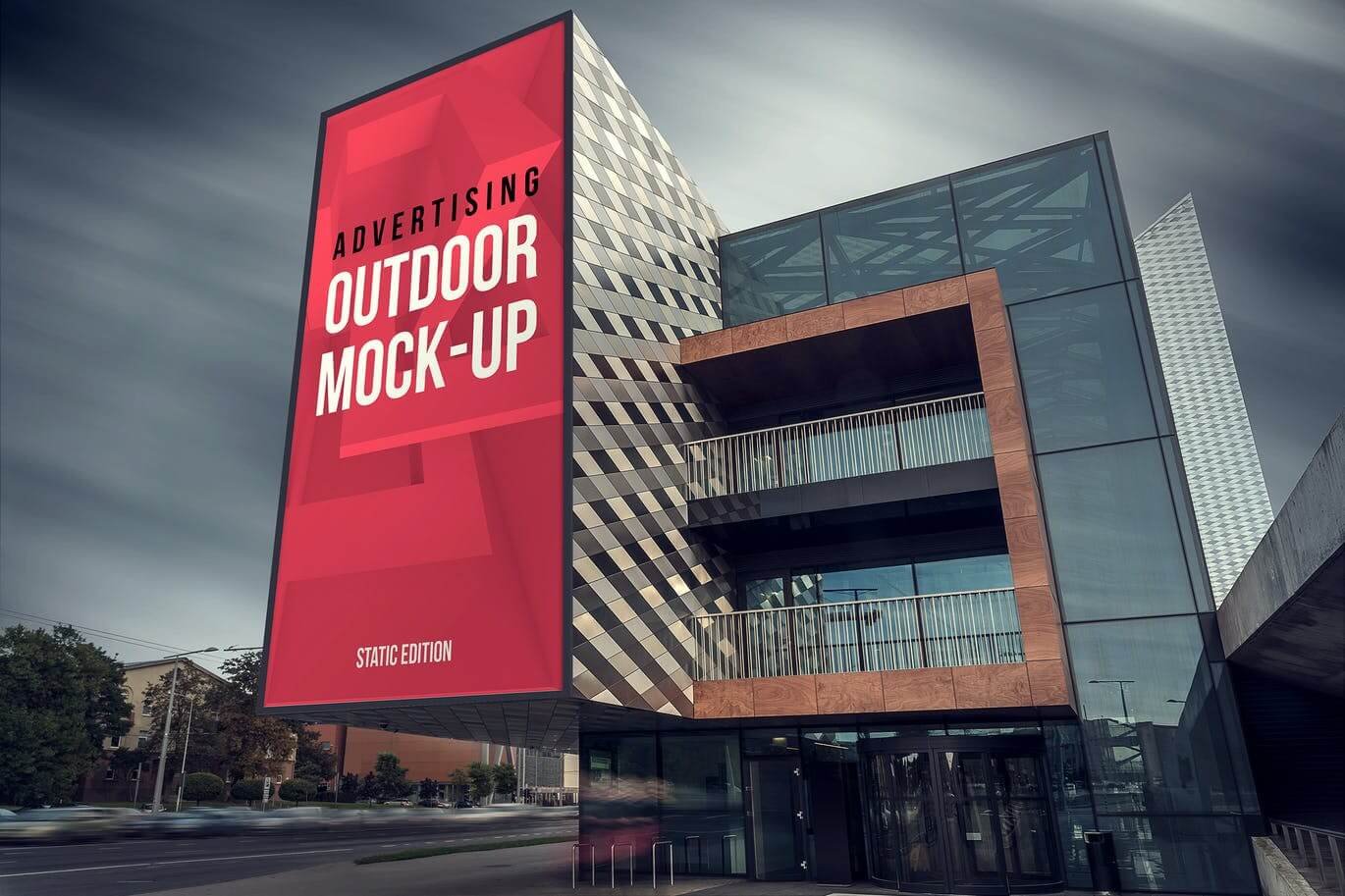 Animated Outdoor Advertising Mockups