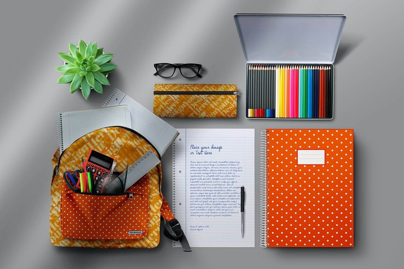 Back to School Mockup