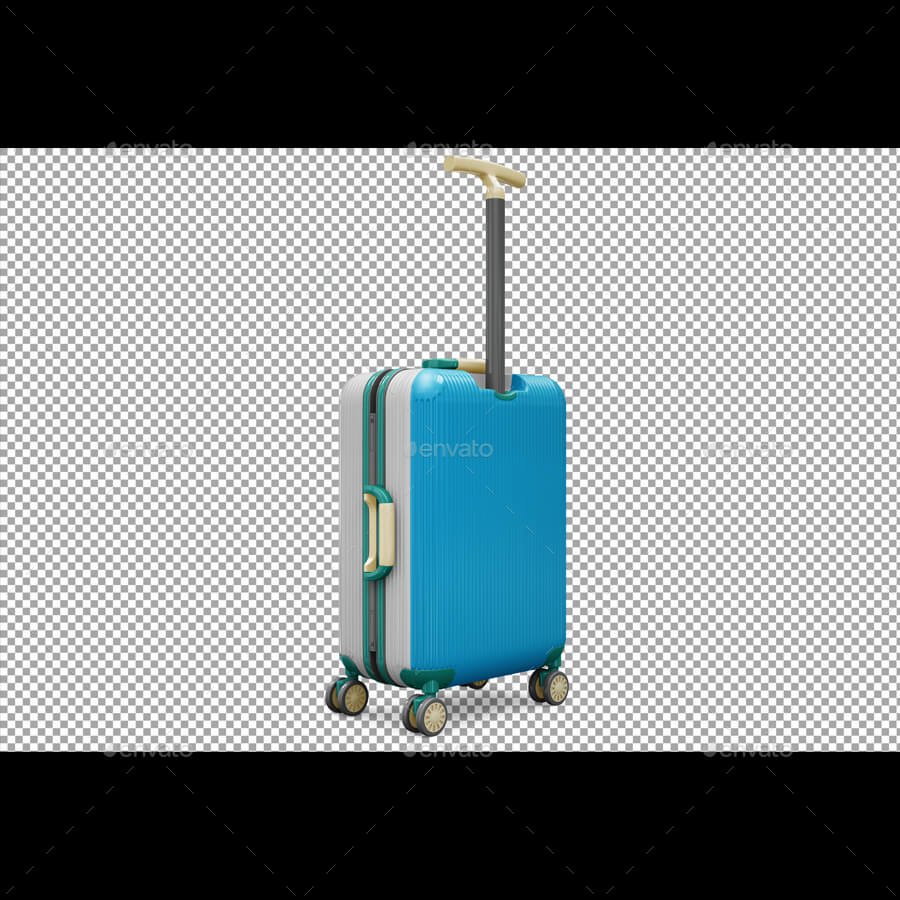 Bag Suitcase Travel MockUp (1)