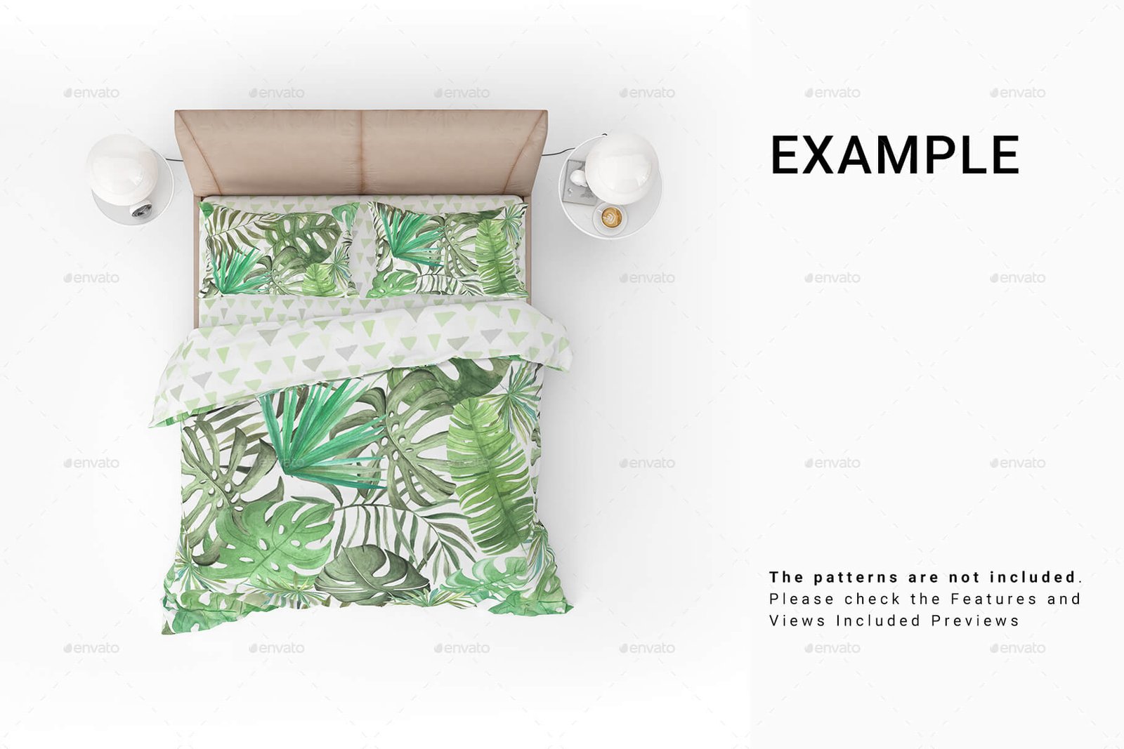 Bed Linens Mockup Set