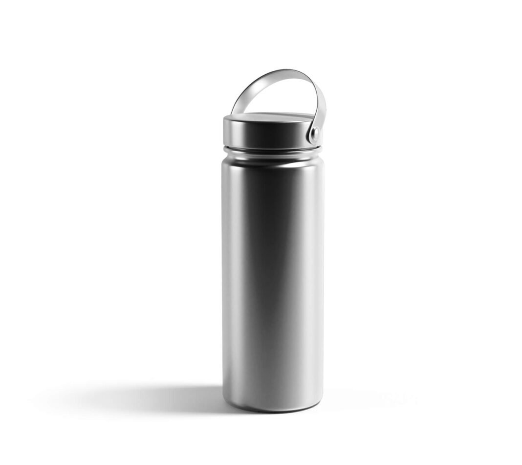 Free Flask Mockup PSD Template - Mockup Den