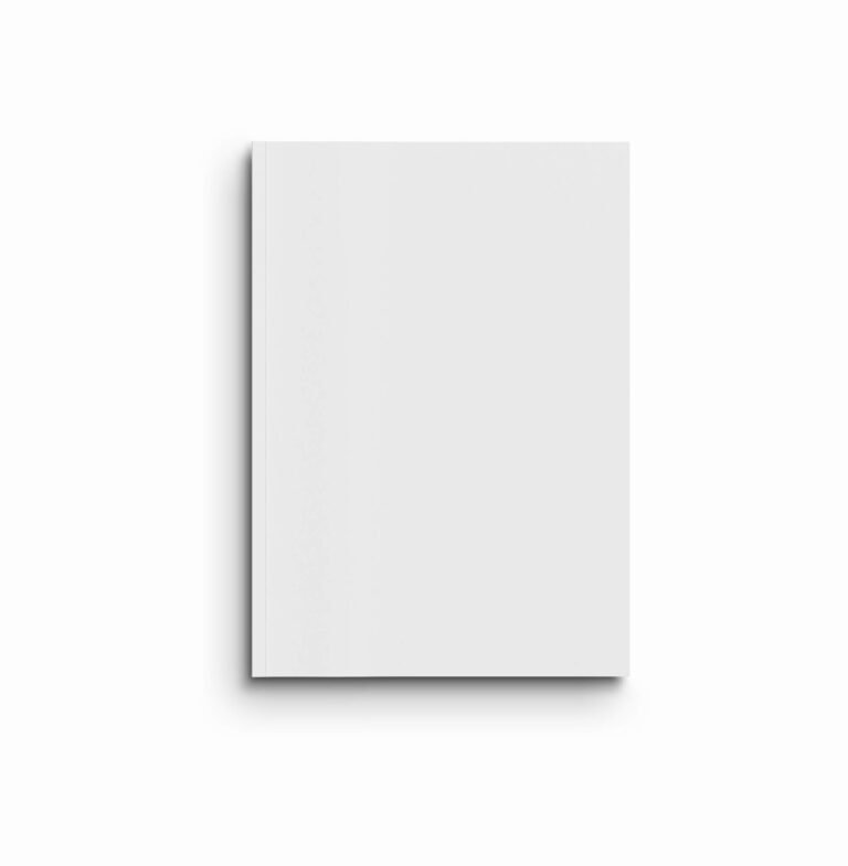 Free Single Page Magazine Mockup PSD Template - Mockup Den