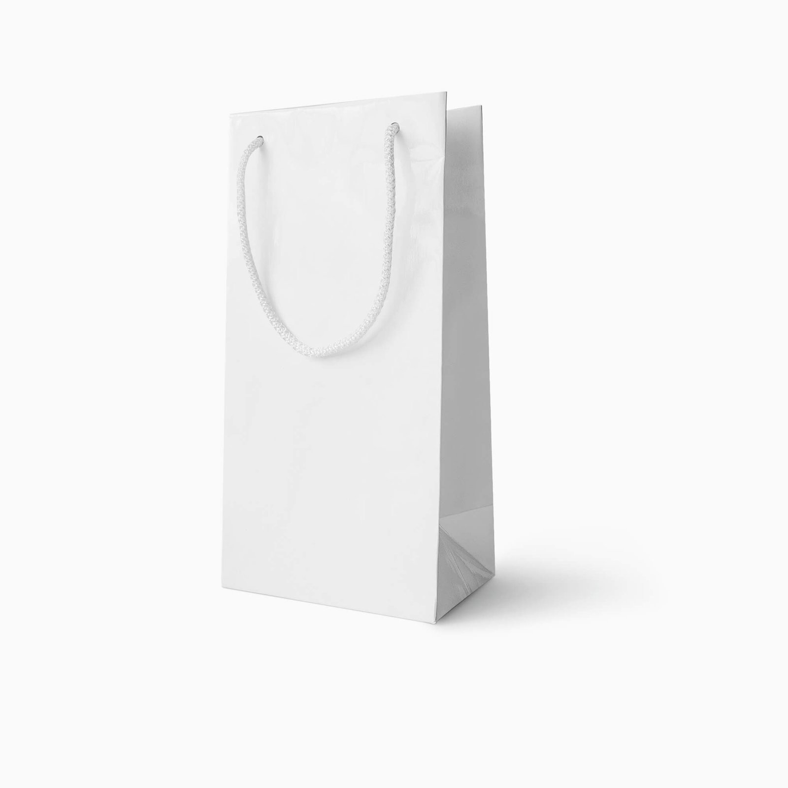 Blank Free White Paper Bag Mockup PSD Template