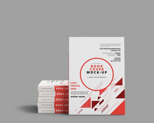 Book cover mockup - softcover Premium Psd
