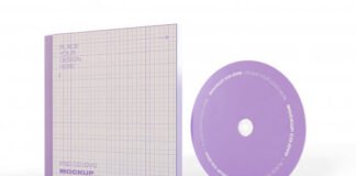 Cd and case mockup Free Psd (2)