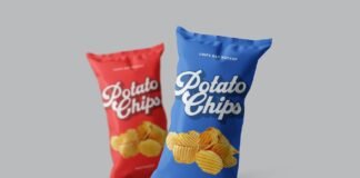 Chips Bag Photoshop Mockup
