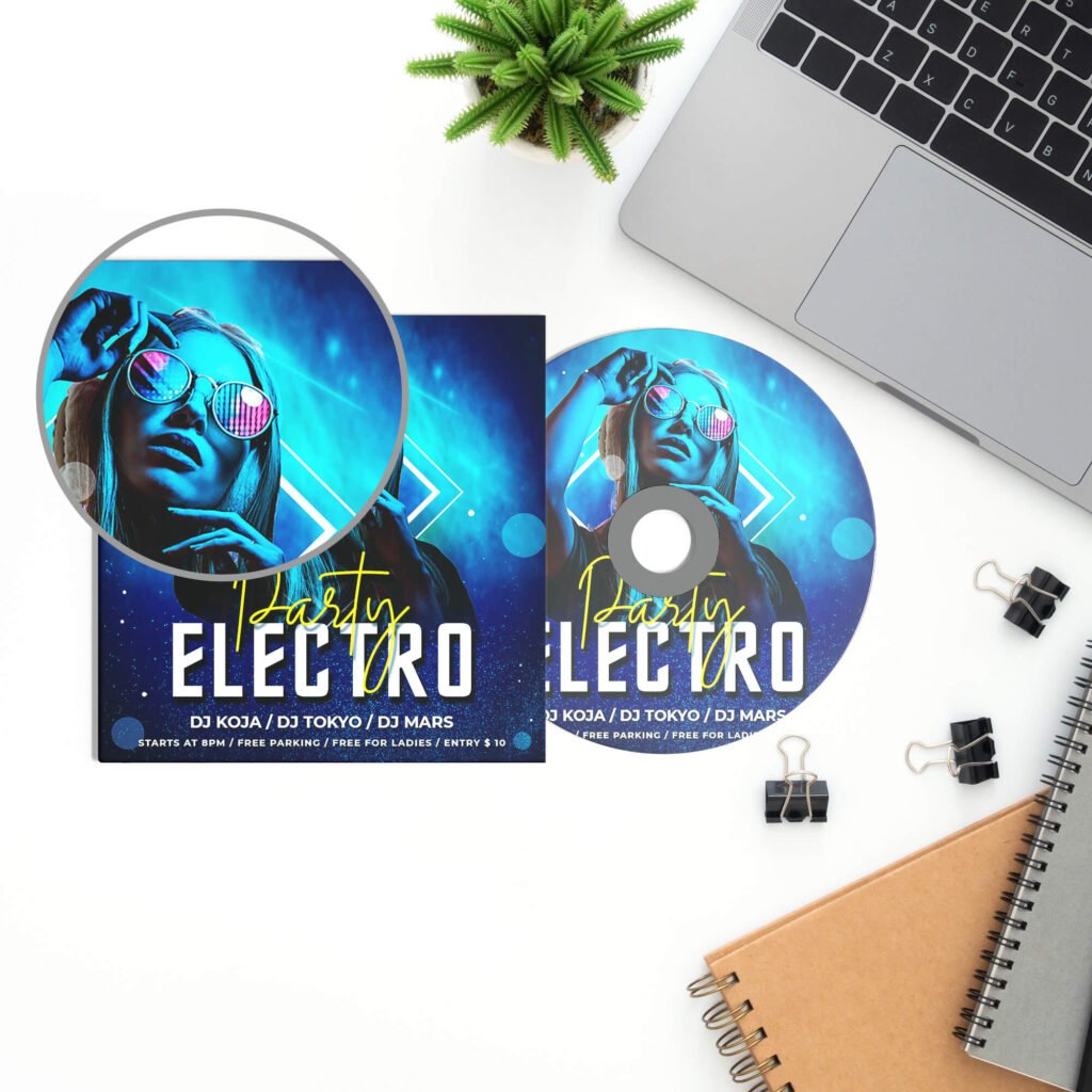 20+ Best Free CD Cover Mockup PSD Template Mockup Den