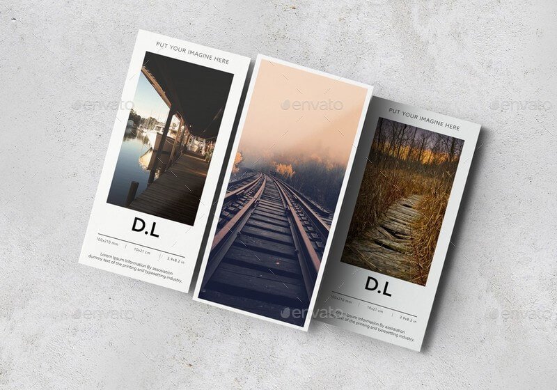 DL Flyer Mockups