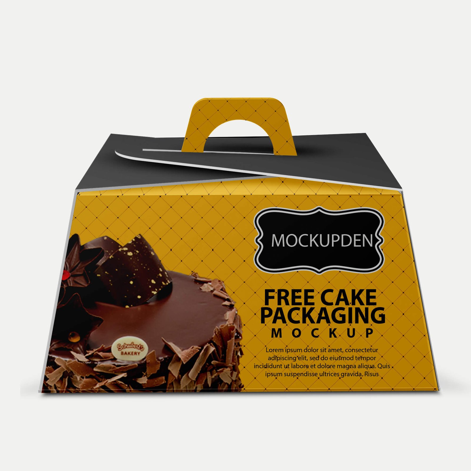 Best Cake Box Mockup | 30+ Free & Premium Cake Packaging PSD