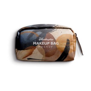 Download Free Makeup Bag Mockup PSD Template - Mockup Den