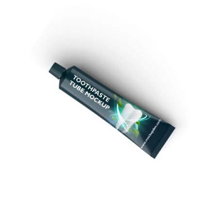 Download Free Toothpaste Tube Mockup PSD Template - Mockup Den