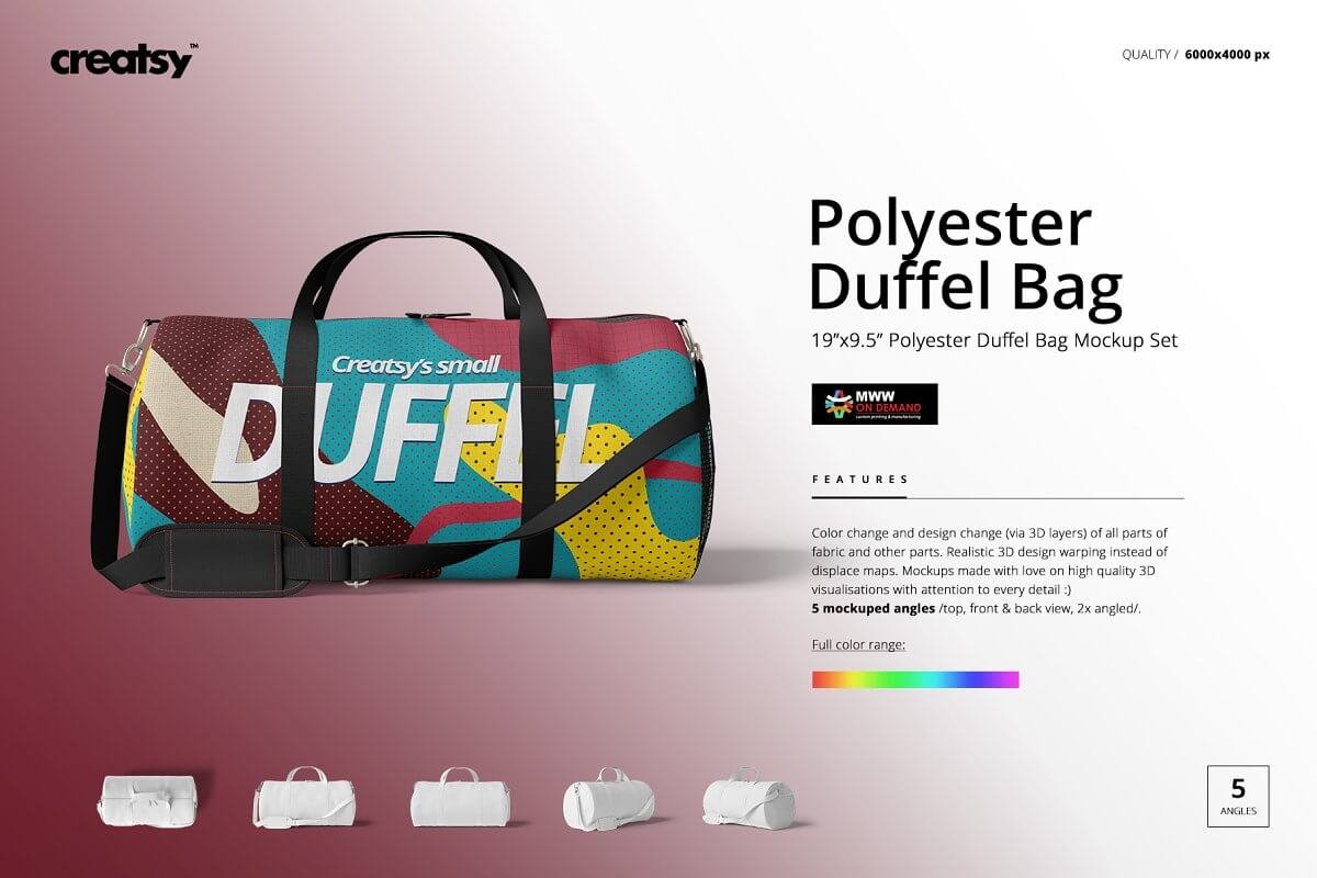 Duffel Bag Mockup Set (19x9.5) (1)