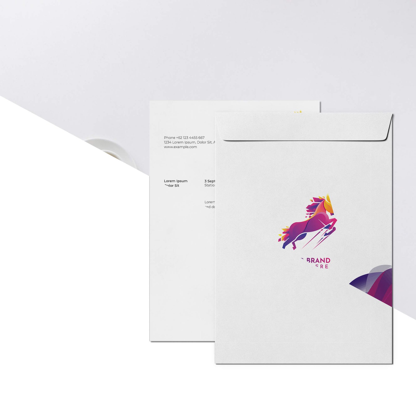 Download Free A4 Envelope Mockup PSD Template - Mockupden