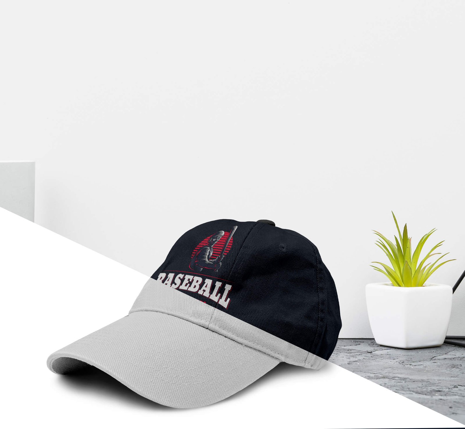 Free Baseball Hat Mockup PSD Template Mockup Den