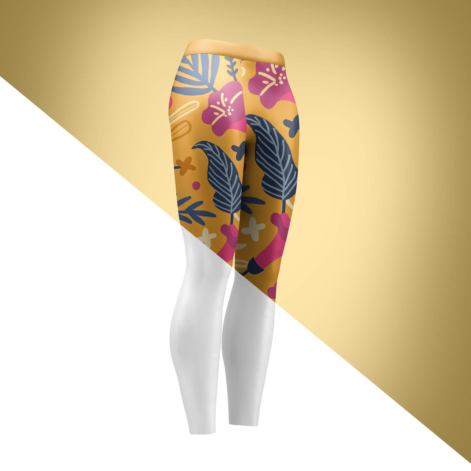 Premium PSD  Leggings mock-up