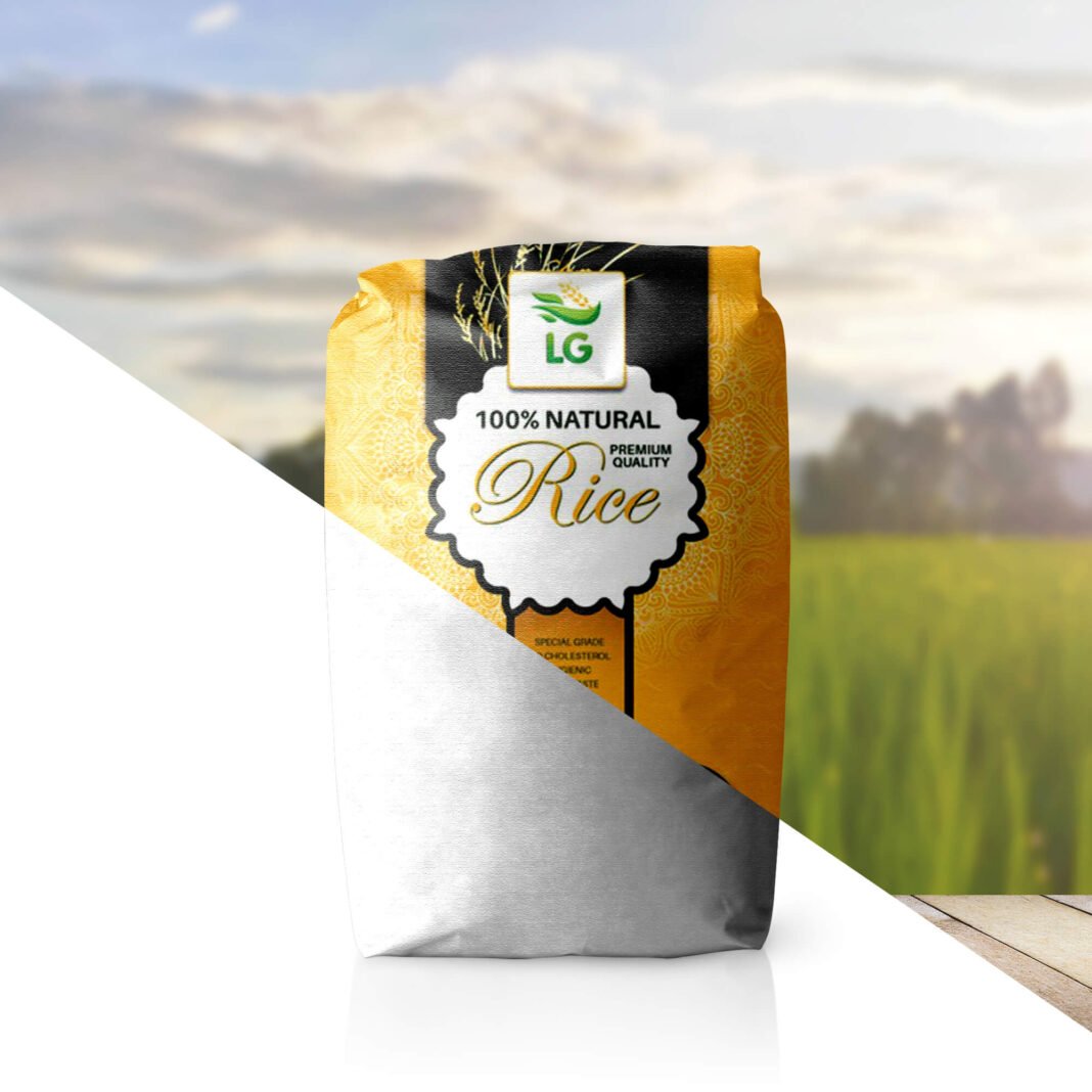 Download Free Rice Bag Mockup PSD Template - Mockup Den