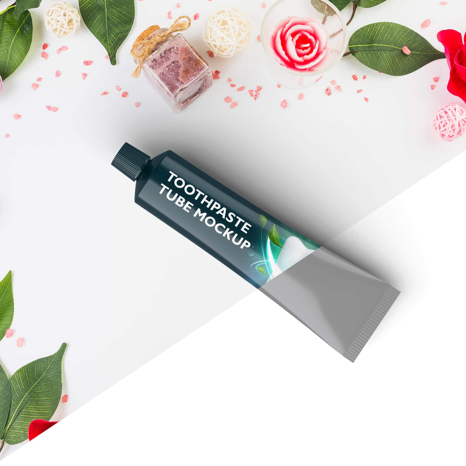 Free Toothpaste Tube Mockup PSD Template - Mockup Den