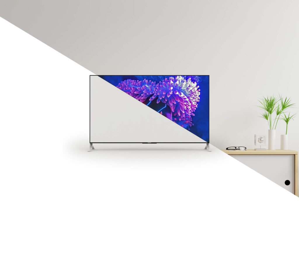 Editable Free Tv Screen Mockup PSD Template