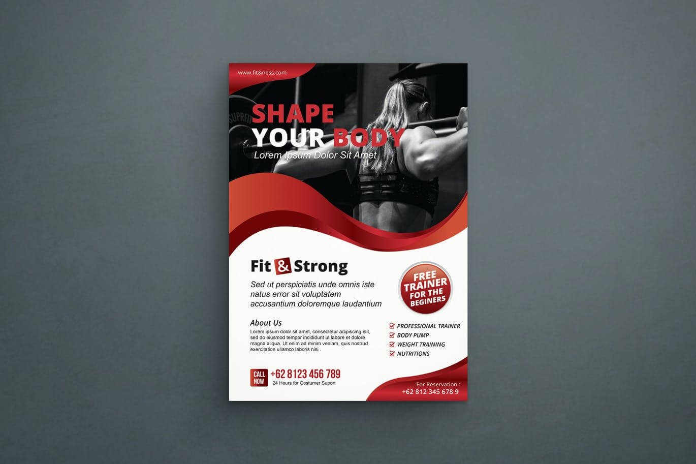 Download 16 Best Free Fitness Mockup Psd Templates Mockup Den