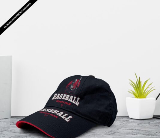 Free Baseball Hat Mockup PSD Template