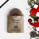 Free Dessert Mockup PSD Template